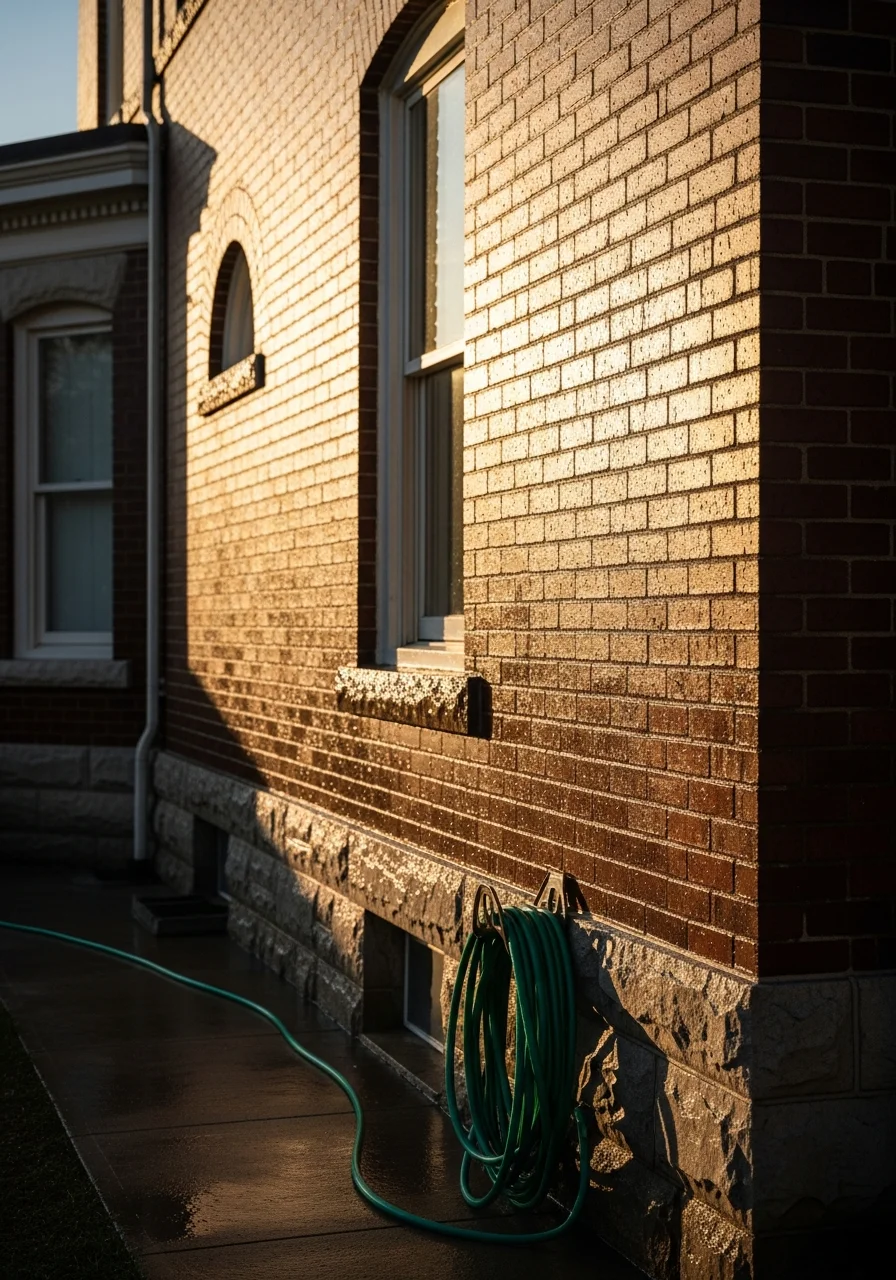 Close-up of professional workmanship on a residential project in Georgetown's Scott County area.