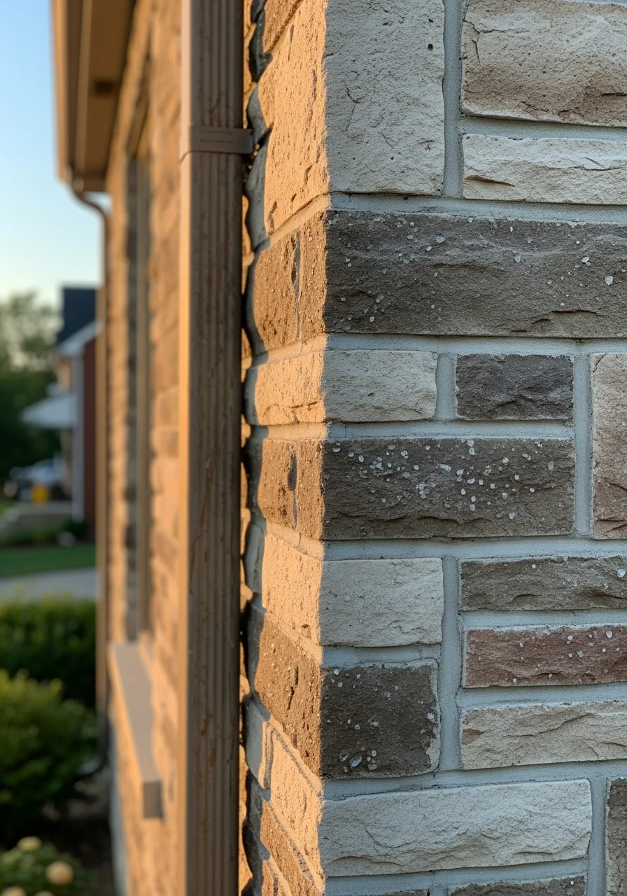 Close-up of quality workmanship on a Hebron-area home improvement project.
