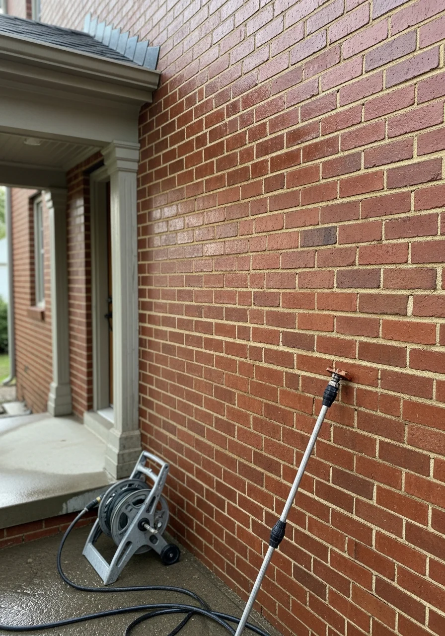 Detail shot of professional workmanship on a residential project in Paris, KY.